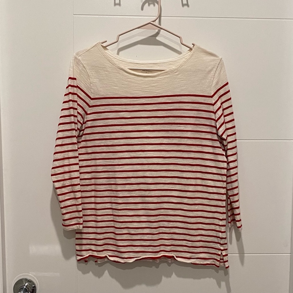 Old navy striped 3/4 sleeve top